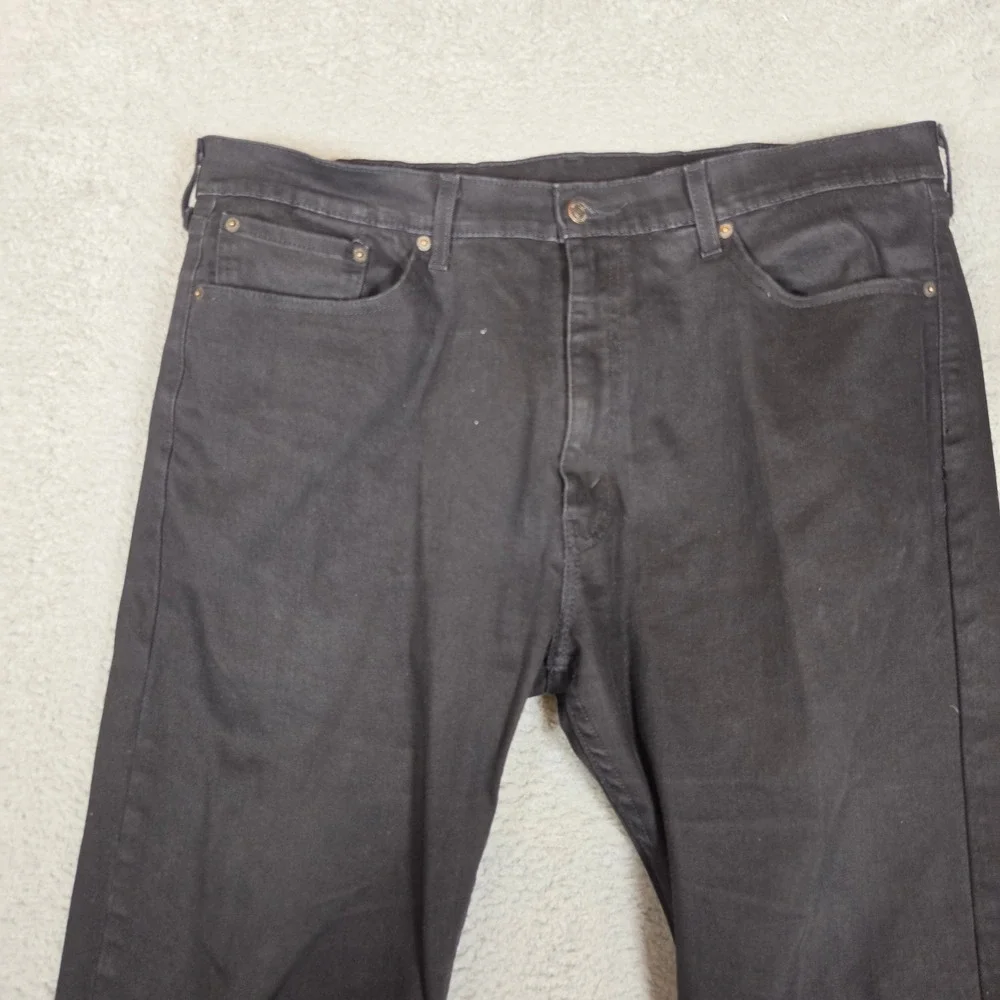 Levi's 505‎ Jeans Mens 40x30 Regular Fit Black Excellent Straight Leg Casual